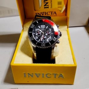 Invicta Men's Pro Diver 48mm Stainless Steel & Polyurethane Chronograph Quartz